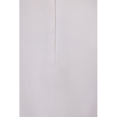 Polo da concorso B Vertigo Charlotta donna maniche corte Bianco / blu turchese