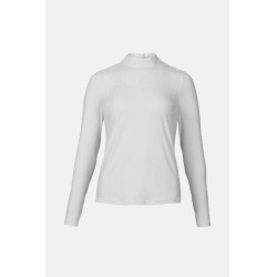 Polo da concorso B Vertigo Charlotta donna Bianco / blu turchese