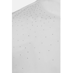 Polo da concorso B Vertigo Charlotta donna Bianco / blu turchese
