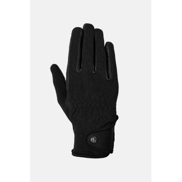 Guanti da equitazione Horze Romy Nero