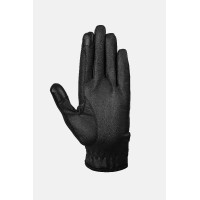 Guanti da equitazione Horze Romy Nero