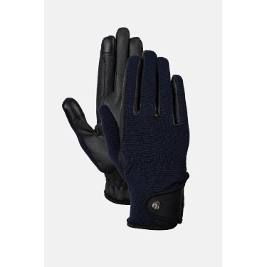 Guanti da equitazione Horze Romy Blu marino scuro