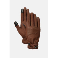 Guanti da equitazione western in pelle Dakota Horze Marrone