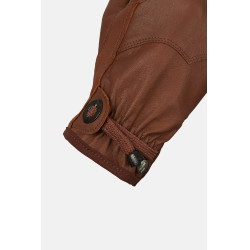 Guanti da equitazione western in pelle Dakota Horze Marrone