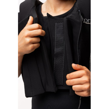 Gilet protettivo da equitazione Horze by Komperdell Caleri Junior Nero
