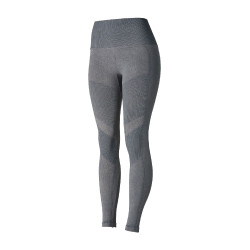 Leggings da equitazione Horze senza cuciture con grip in silicone a fondo intero Vanessa donna Grigio