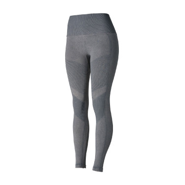 Leggings da equitazione Horze senza cuciture con grip in silicone a fondo intero Vanessa donna Grigio