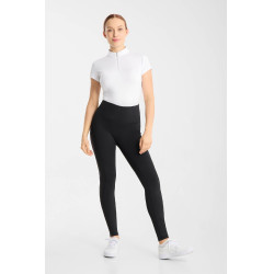 Leggings da equitazione da donna Horze Vilma con fond grip rinfrescante Nero