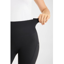 Leggings da equitazione da donna Horze Vilma con fond grip rinfrescante Nero