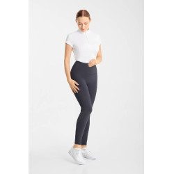 Leggings da equitazione da donna Horze Vilma con fond grip rinfrescante Odissea marina Blu marino