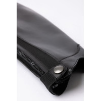 Mini-chaps B Vertigo eleganti in pelle Nero