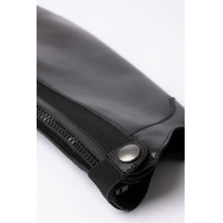 Mini-chaps B Vertigo eleganti in pelle Nero