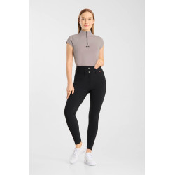 Pantaloni da equitazione B Vertigo Angela full grip donna Bellezza nera Nero