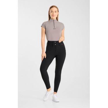Pantaloni da equitazione B Vertigo Angela full grip donna Bellezza nera Nero