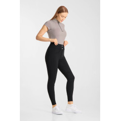 Pantaloni da equitazione B Vertigo Angela full grip donna Bellezza nera Nero