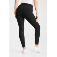 Pantaloni Horze Grand Prix Pro con grip al ginocchio da donna Nero