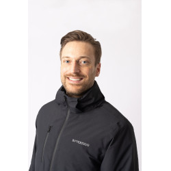 Parka impermeabile da uomo B Vertigo Milo Grigio antracite scuro