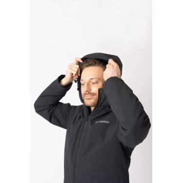 Parka impermeabile da uomo B Vertigo Milo Grigio antracite scuro