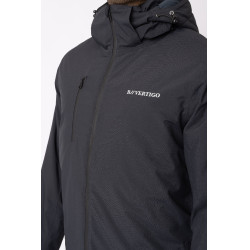 Parka impermeabile da uomo B Vertigo Milo Grigio antracite scuro