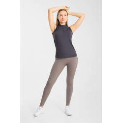 T-shirt da allenamento Emmie senza maniche Horze da donna cooling Odissea marina Blu marino
