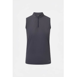 T-shirt da allenamento Emmie senza maniche Horze da donna cooling Odissea marina Blu marino