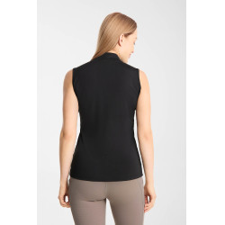 T-shirt da allenamento Emmie senza maniche Horze da donna cooling Nero