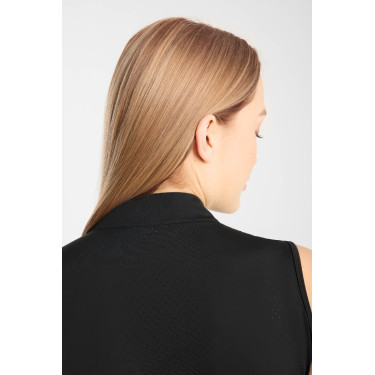 T-shirt da allenamento Emmie senza maniche Horze da donna cooling Nero