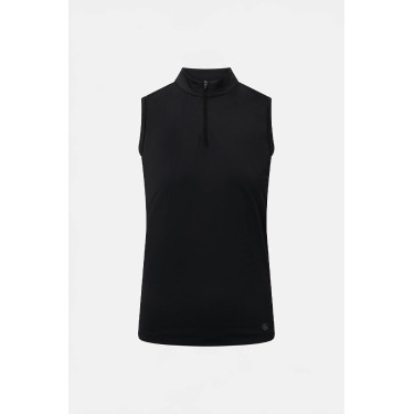 T-shirt da allenamento Emmie senza maniche Horze da donna cooling Nero