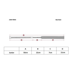Frustino LeMieux Junior Pro Baton Nero