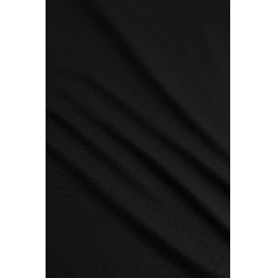 T-shirt da allenamento Horze Emmie da donna cooling a maniche corte Nero