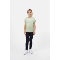 T-shirt Horze Wilda Young Rider a maniche corte Grigio