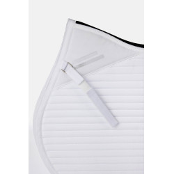 Sottosella unisex Horze Symphony Bianco / blu turchese