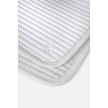 Sottosella unisex Horze Symphony Bianco / blu turchese