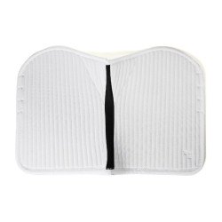 Sottosella unisex Horze Symphony Bianco / blu turchese