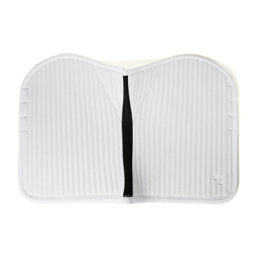 Sottosella unisex Horze Symphony Bianco / blu turchese