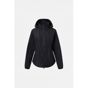 Giacca da equitazione da donna Horze Fiora leggera e impermeabile Blu marino scuro