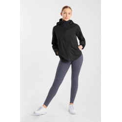 Giacca da equitazione da donna Horze Fiora leggera e impermeabile Blu marino scuro