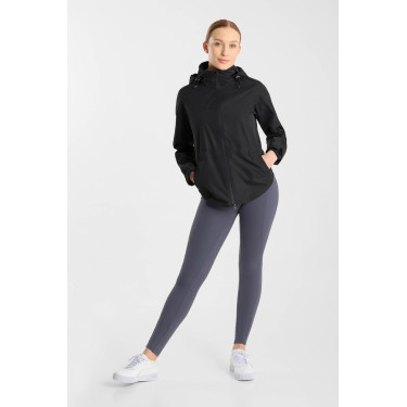 Giacca da equitazione da donna Horze Fiora leggera e impermeabile Blu marino scuro