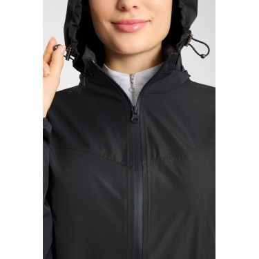 Giacca da equitazione da donna Horze Fiora leggera e impermeabile Blu marino scuro