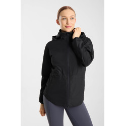 Giacca da equitazione da donna Horze Fiora leggera e impermeabile Blu marino scuro