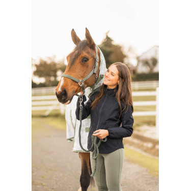 Giacca da equitazione da donna Horze Fiora leggera e impermeabile Blu marino scuro