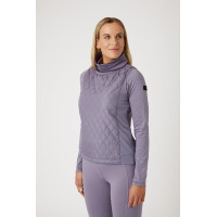 Gilet da equitazione ibrido Horze Riley da donna Uvetta royal Viola