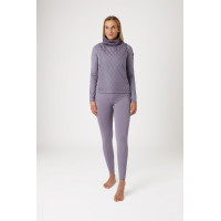 Gilet da equitazione ibrido Horze Riley da donna Uvetta royal Viola