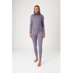 Gilet da equitazione ibrido Horze Riley da donna Uvetta royal Viola