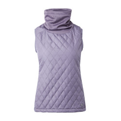 Gilet da equitazione ibrido Horze Riley da donna Uvetta royal Viola