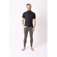 Gilet da equitazione senza maniche B Vertigo Simon ultraleggero imbottito da uomo Grigio antracite scuro