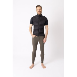 Gilet da equitazione senza maniche B Vertigo Simon ultraleggero imbottito da uomo Grigio antracite scuro