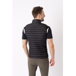 Gilet da equitazione senza maniche B Vertigo Simon ultraleggero imbottito da uomo Grigio antracite scuro