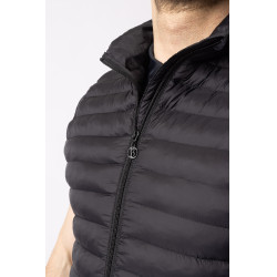 Gilet da equitazione senza maniche B Vertigo Simon ultraleggero imbottito da uomo Grigio antracite scuro