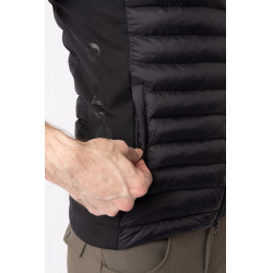 Gilet da equitazione senza maniche B Vertigo Simon ultraleggero imbottito da uomo Grigio antracite scuro